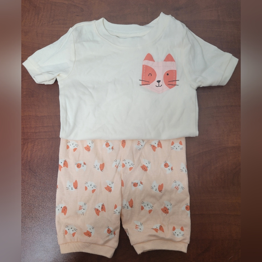 Oldnavy Girls Cats 2 Piece Set Nwt